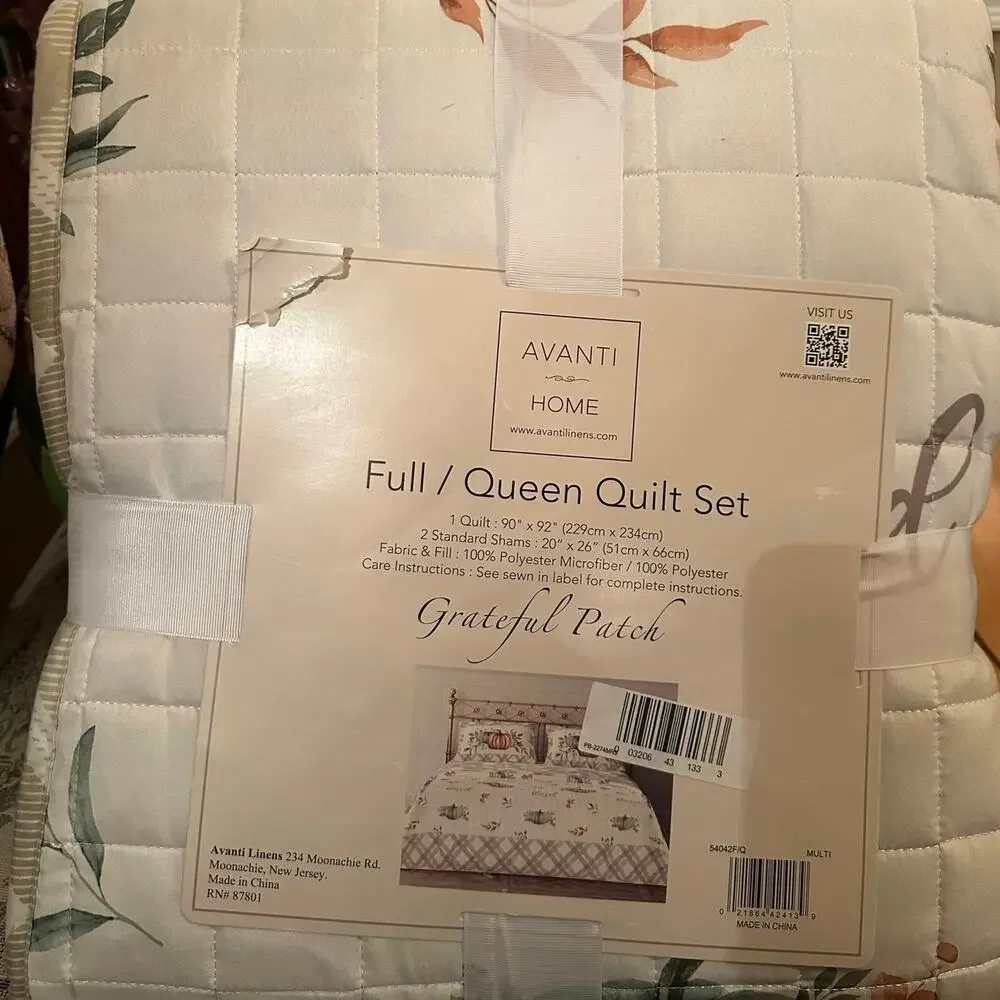 Avanti Full/Queen Quilt Set Fall Room Decor
